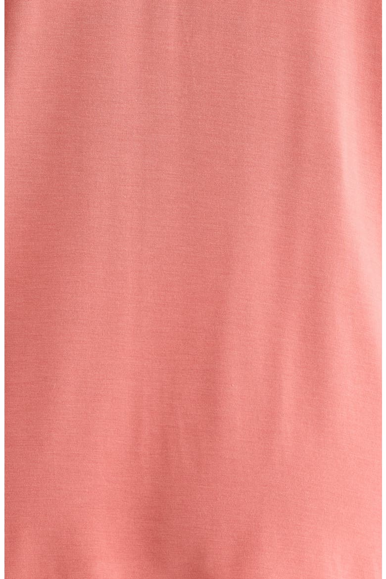 Moonlight Eco Crop Pajamas, Alternate, color, PINK CEDAR
