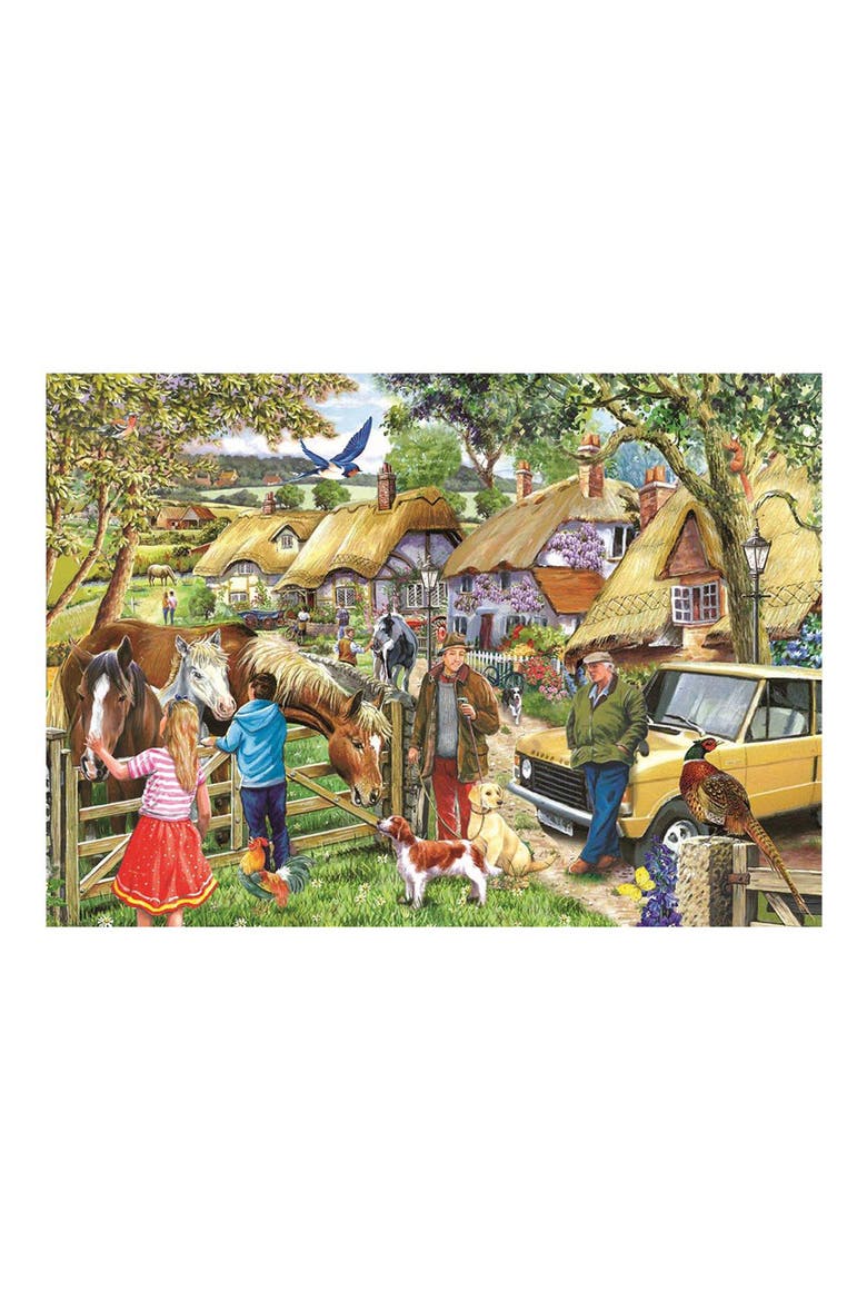Horses Hound Big 500-Piece Jigsaw Puzzle, Alternate, color, NONE