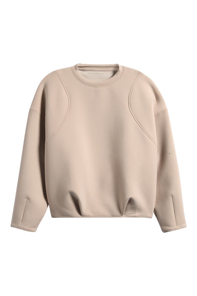 Kids' Therma-FIT Performance Sweatshirt, Main, color, 236 CREAM II/CREAM II
