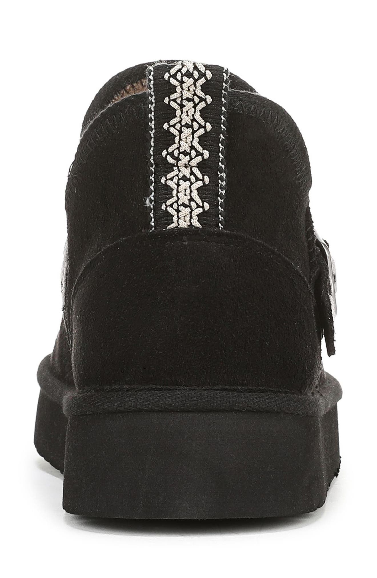 Blowfish Malibu Mokolo Faux Fur Lined Bootie, Alternate, color, Black Faux Suede