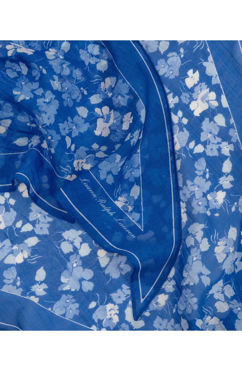 Lauren Ralph Lauren Floral Large Diamond, Alternate, color, Cruise Royal