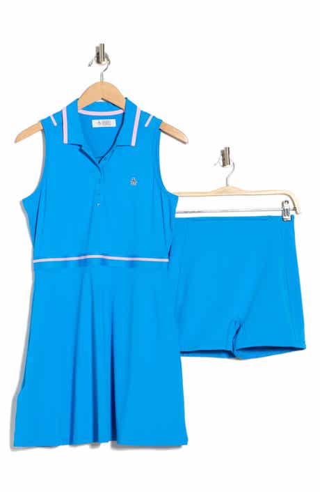 ORIGINAL PENGUIN GOLF Colorblock Tennis Dress & Shorts Set