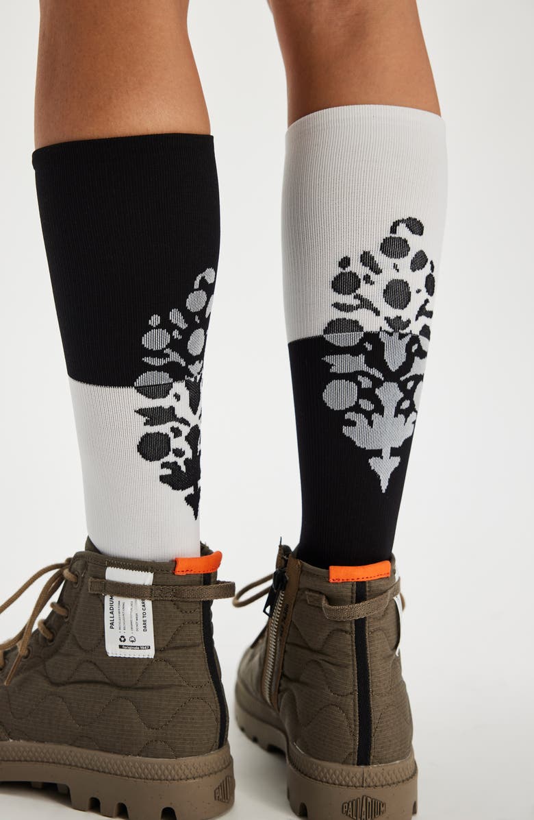 Free People FP Movement Buti Logo Colorblock Athletic Socks, Alternate, color,