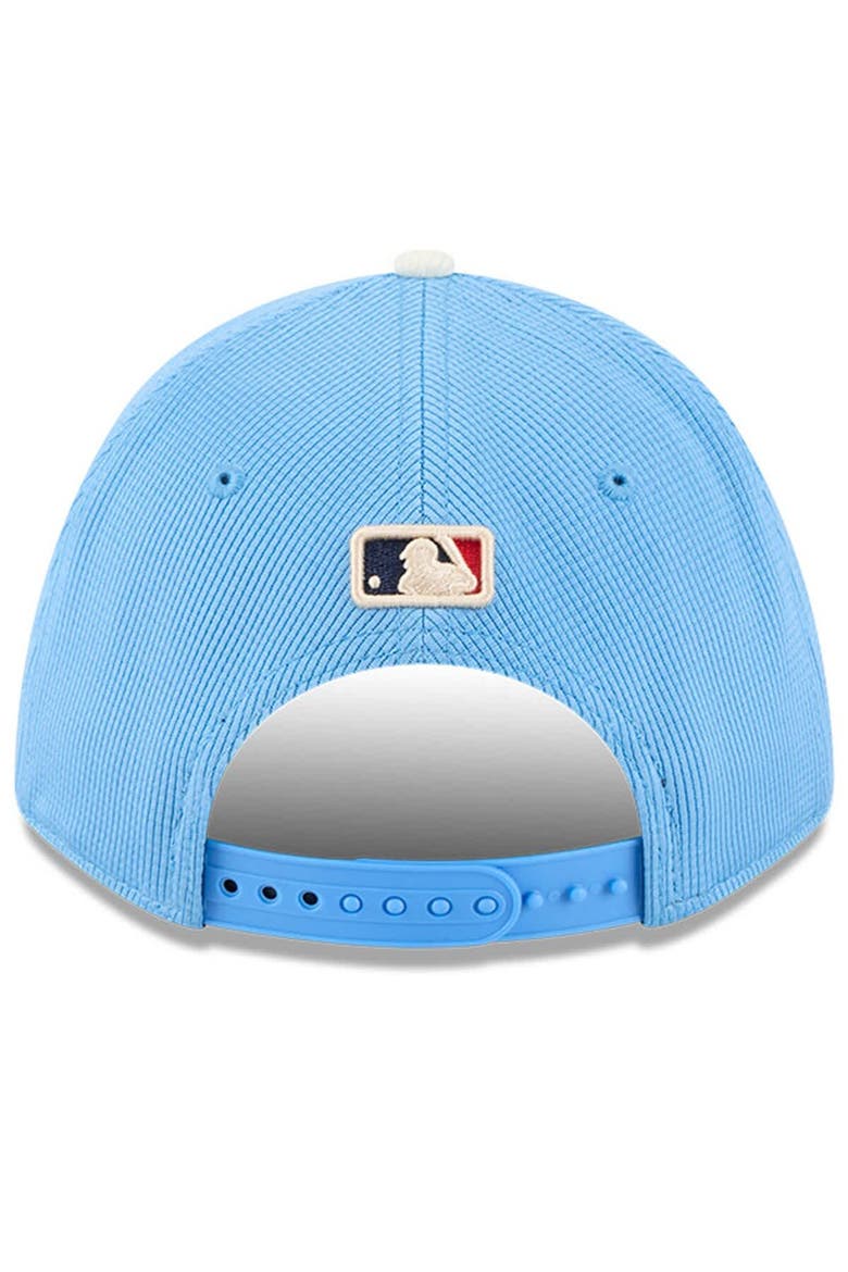 Men's New Era Light Blue Los Angeles Dodgers City Connect Batting Practice 9FORTY M-Crown Adjustable Hat, Alternate, color, Light Blue