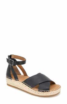 Gentle Souls Leon Ankle Strap Wedge Sandal