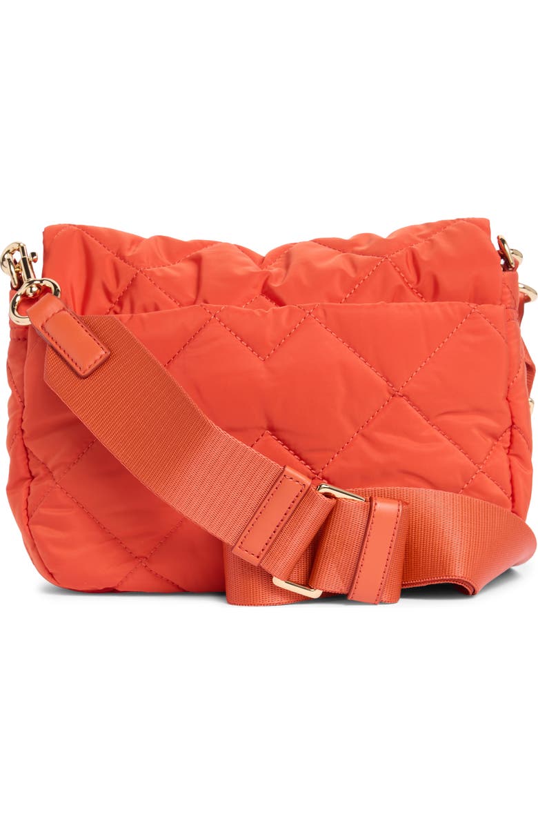 Marc Jacobs Quilted Nylon Utility Messenger Bag, Alternate, color, Sunset