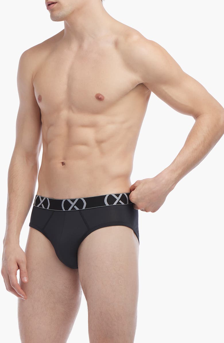 2(x)ist 4-Pack Briefs, Alternate, color, 4Pk Black