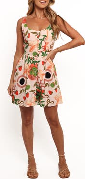Petal & Pup Emmaline Print Sleeveless Minidress