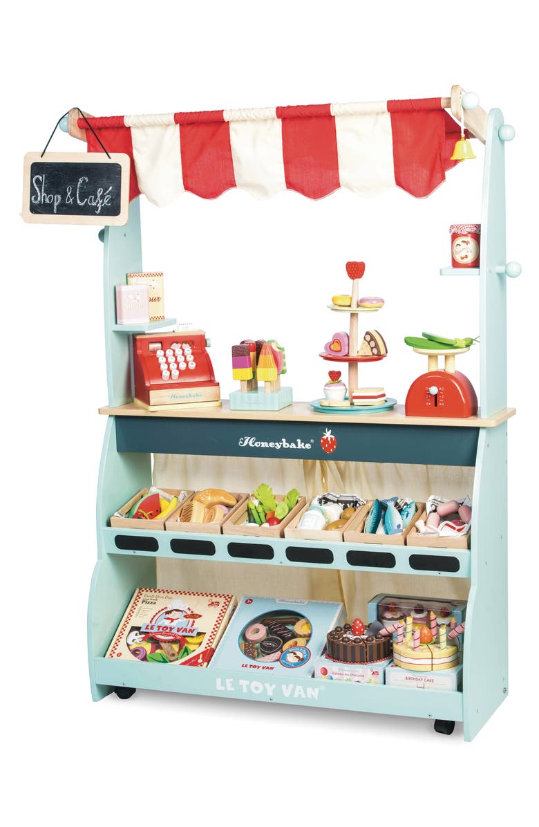 Le Toy Van Shop & Café Playset, Alternate, color,
