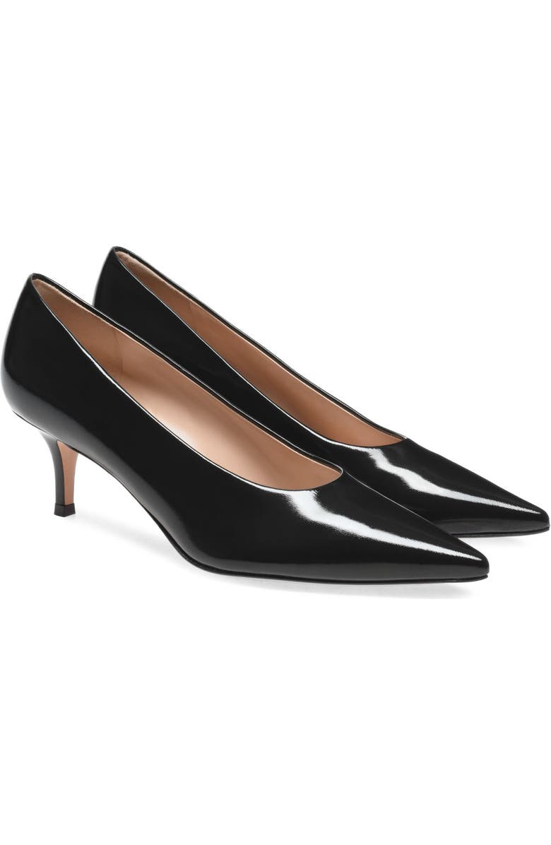 Gianvito Rossi Robbie 55 Pumps, Alternate, color, Black Nappa