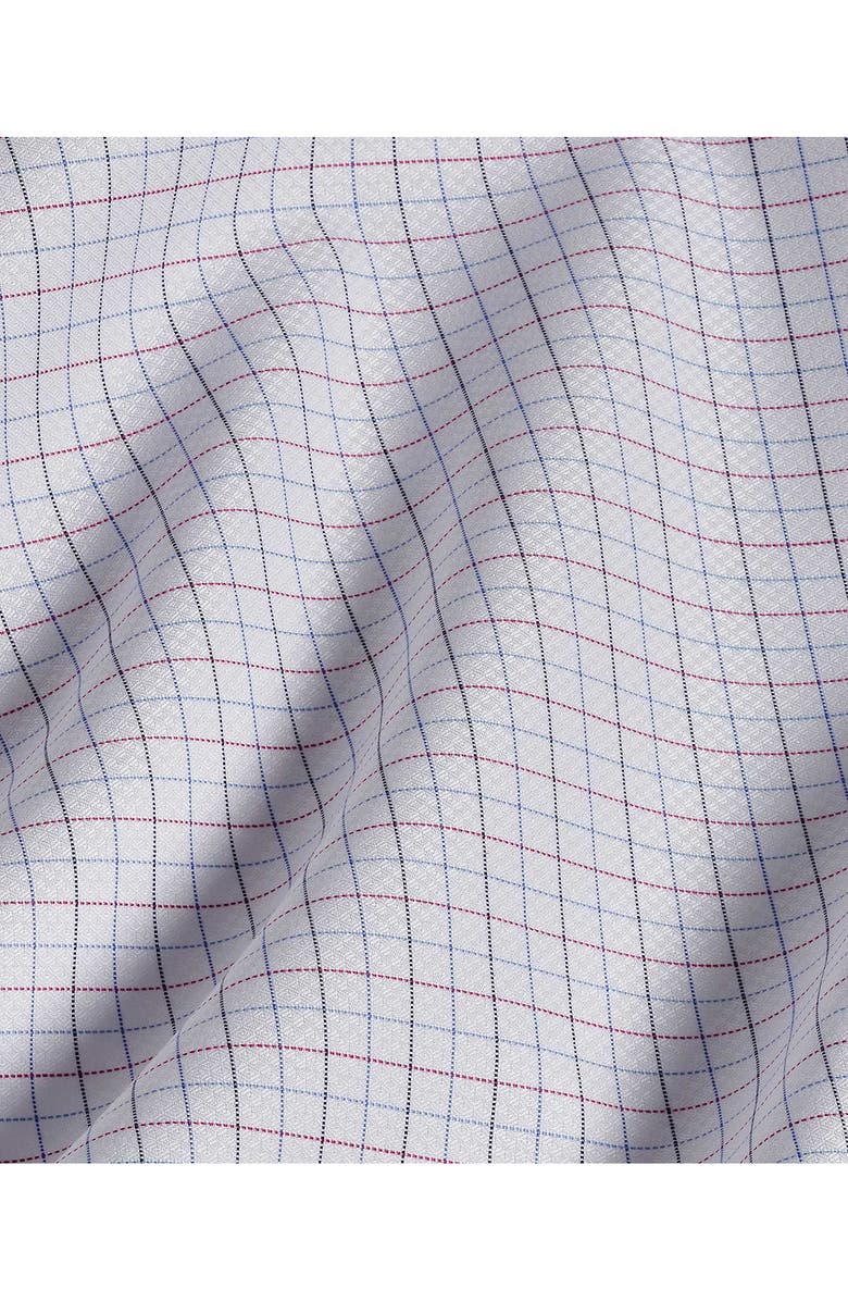 David Donahue Regular Fit Dobby Tattersall Check Dress Shirt, Alternate, color, 