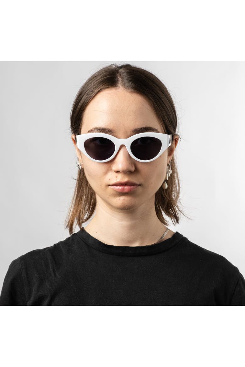Facade Sunglasses, Alternate, color, Anti Flash White