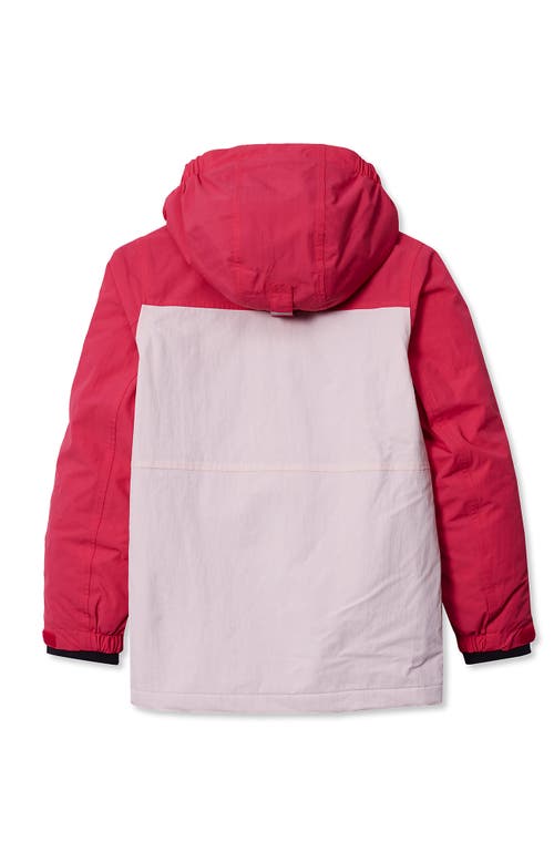 Lands' End Kids Squall Fleece Lined Waterproof Insulated Jacket In Red