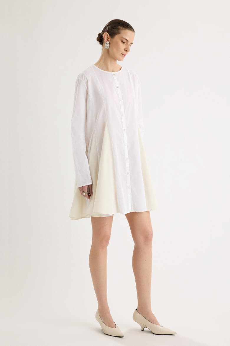 Rosaura Dress, Alternate, color, White