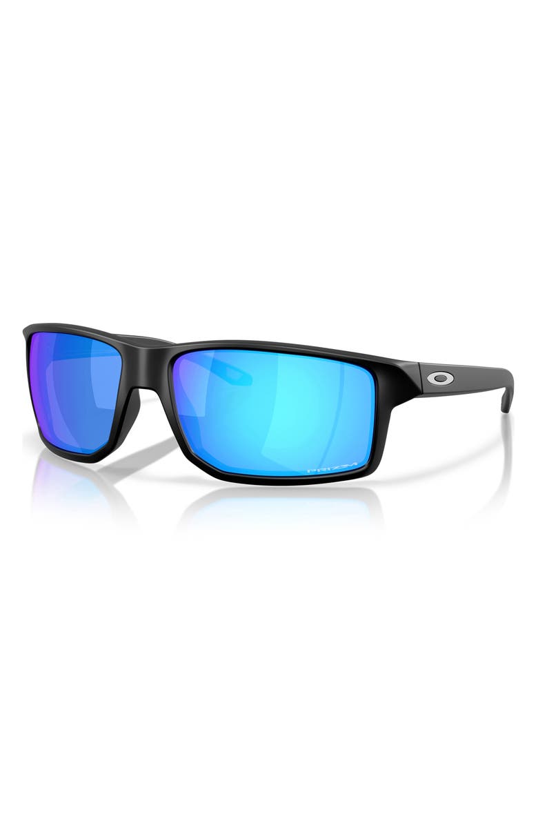 Oakley 62mm Oversize Prizm<sup>™</sup> Wrap Sunglasses, Alternate, color, Sapphire