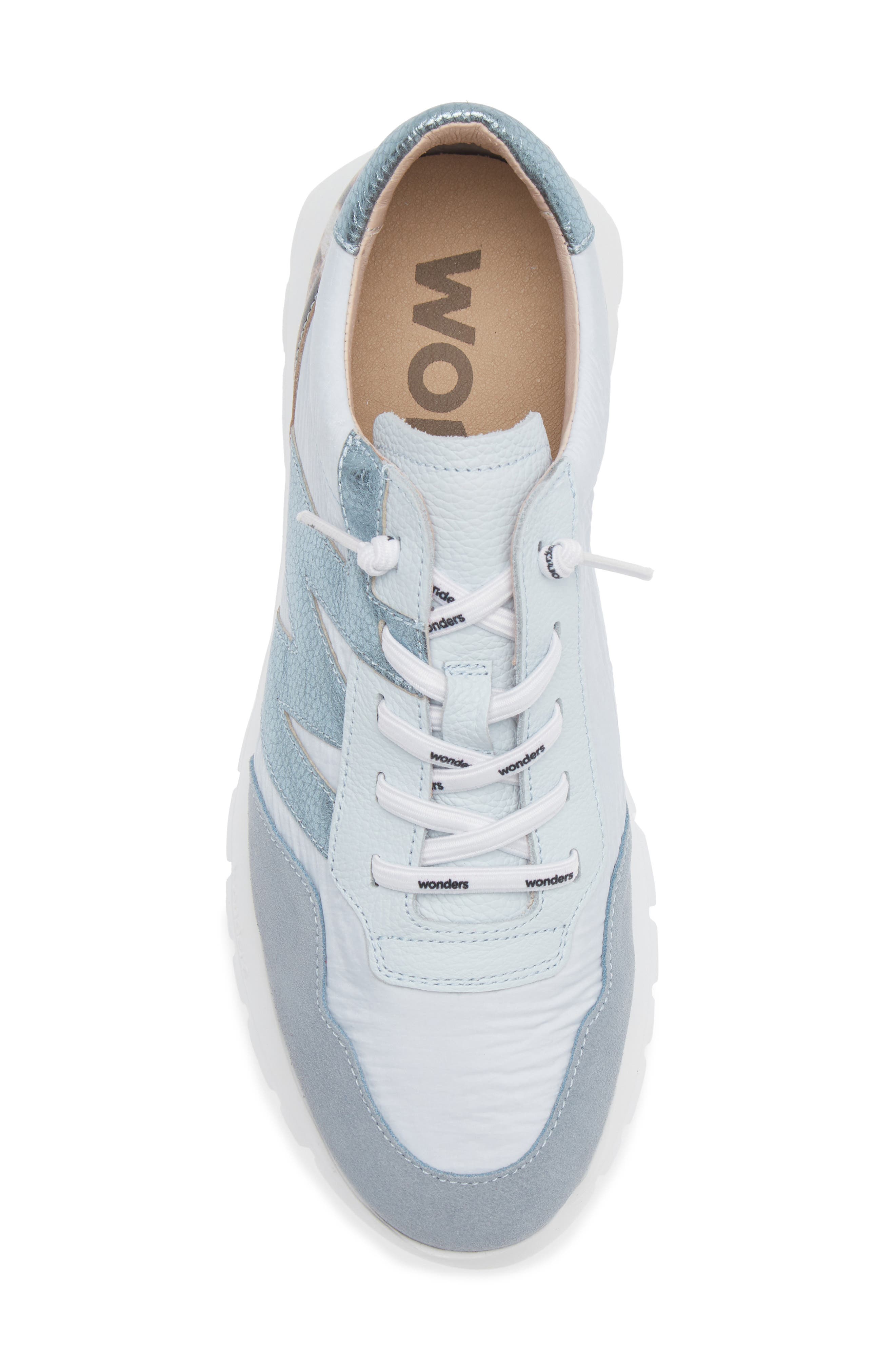 Lace-Up Platform Sneaker, Alternate, color, AURA/ AURA