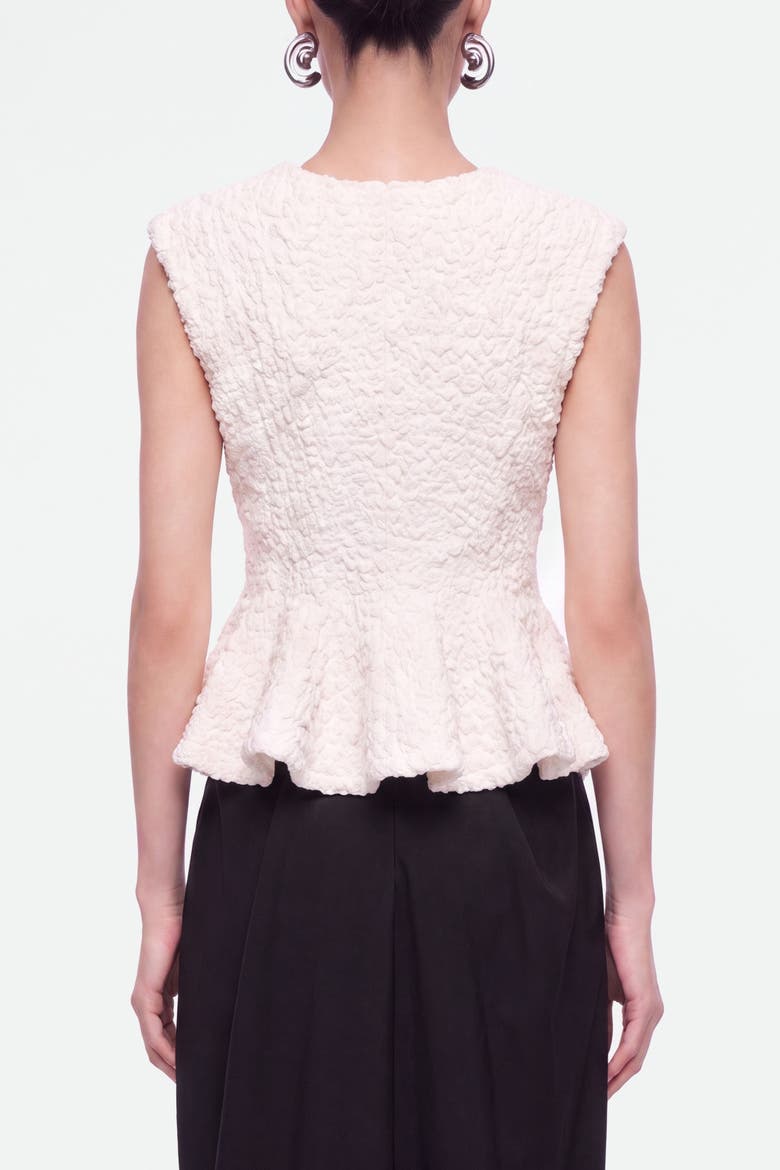 Accessory Detail Crew Neck Knit Top, Alternate, color, Ivory