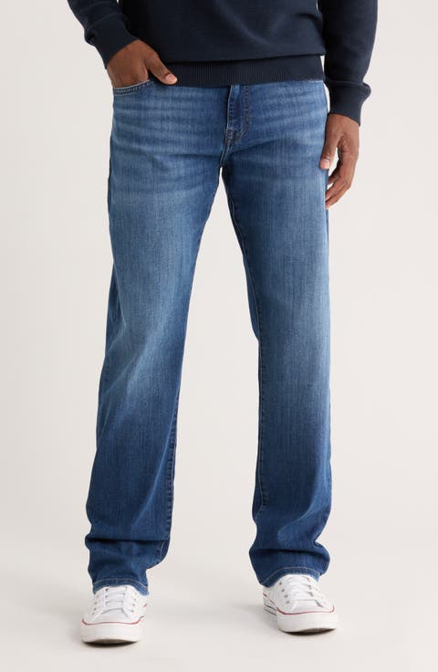 Zach Straight Leg Jeans (Aqua Jacksonville)