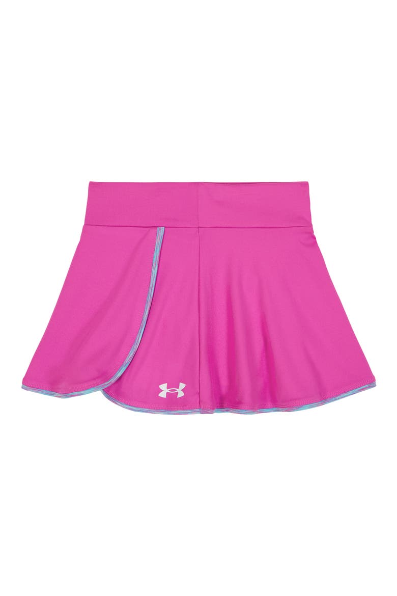 Kids' Graphic T-Shirt & Skort Set, Alternate, color, FLUO FUCHSIA