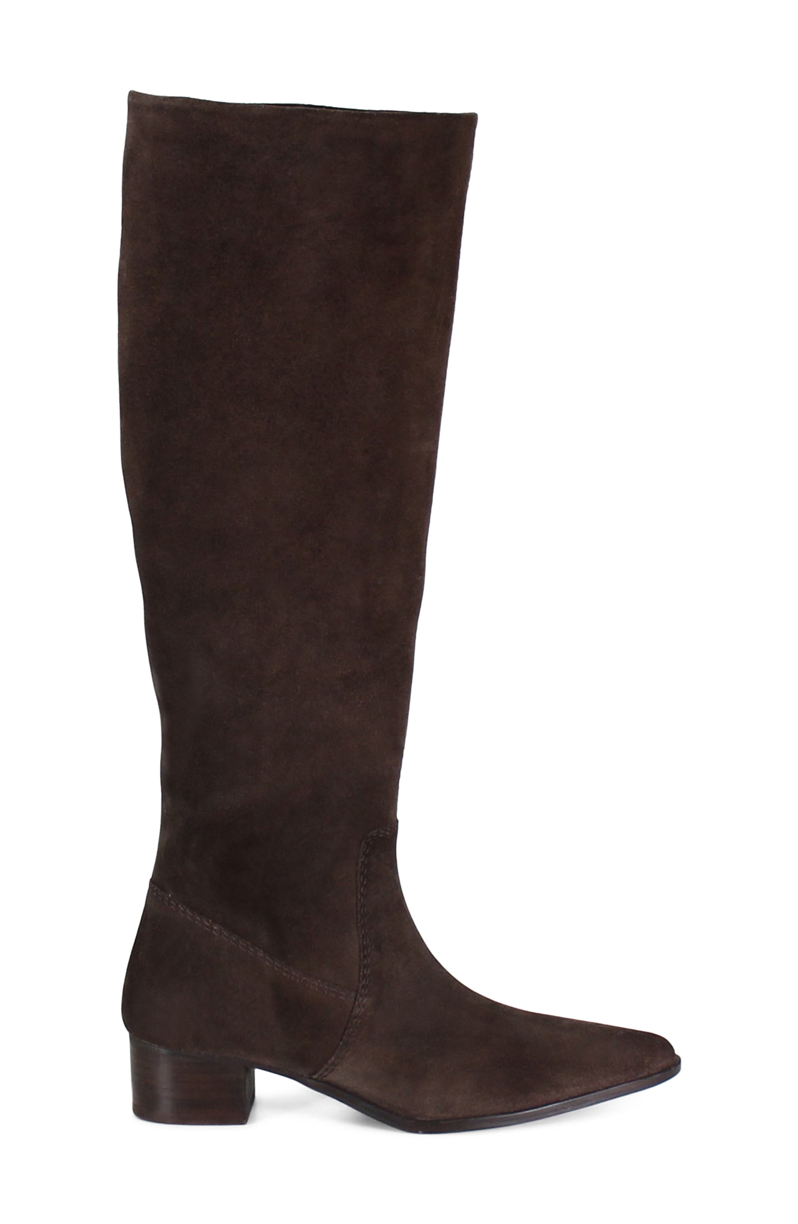 Dig Ital Knee High Boot, Alternate, color, DARK BROWN