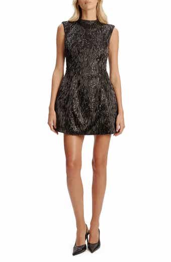Bardot Christa Beaded Sleeveless Minidress
