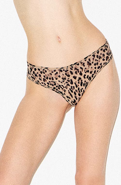 Skims Fits Everybody High-cut Cheeky Briefs In Animal Print