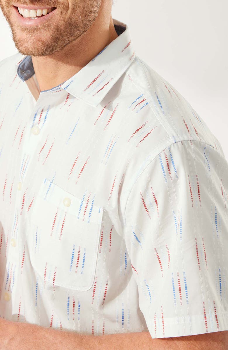 Tommy Bahama American Dobby Camp Shirt, Alternate, color, 
