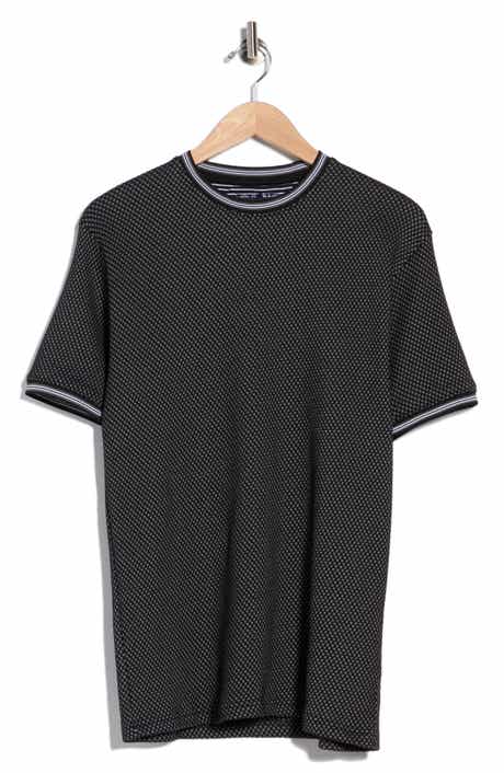 Textured Knit T-Shirt
