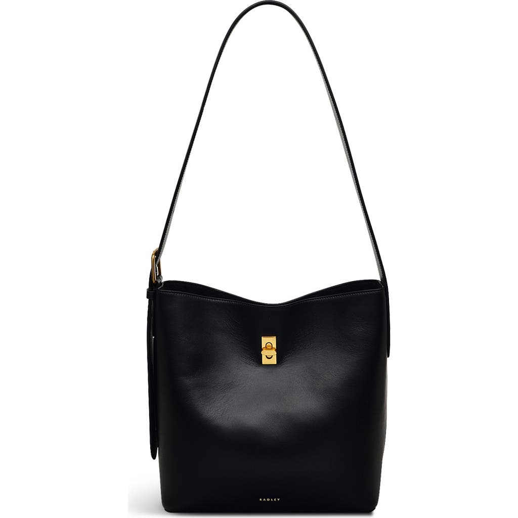 Radley London Threadneedle Street Large Open Top Shoulder Bag In Black
