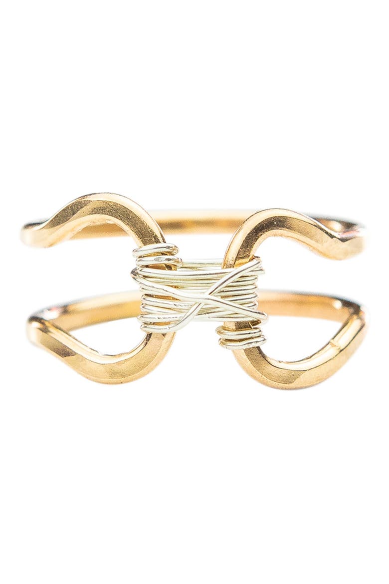 Bound Ring, Main, color, GOLD