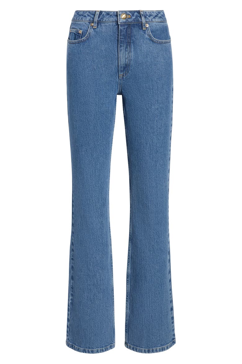 Stevie Flare Jeans, Alternate, color, BLUE MIRAGE