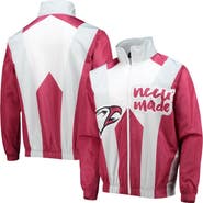 TONES OF MELANIN Men's Tones of Melanin Maroon North Carolina Central Eagles Anorak Full-Zip Jacket