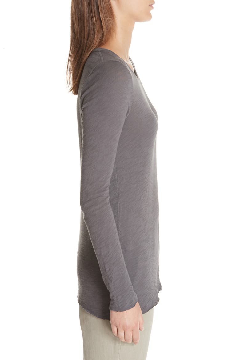 Destroyed Wash Tee, Alternate, color, CHARCOAL