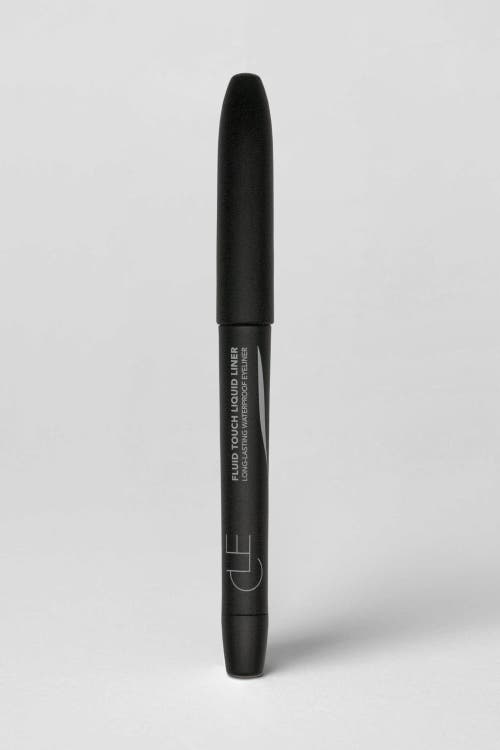 Cle Cosmetics Fluid Touch Liquid Liner In Black