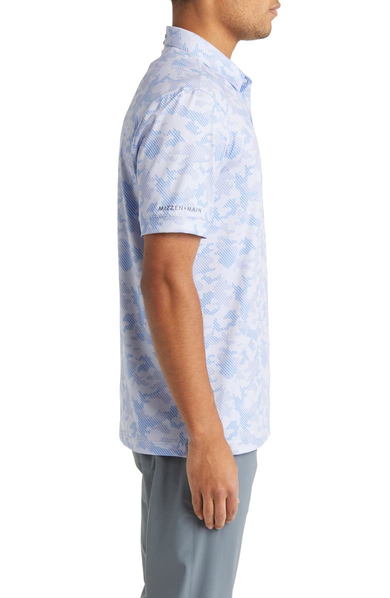Mizzen+Main Versa Camouflage Print Performance Golf Polo, Alternate, color, 