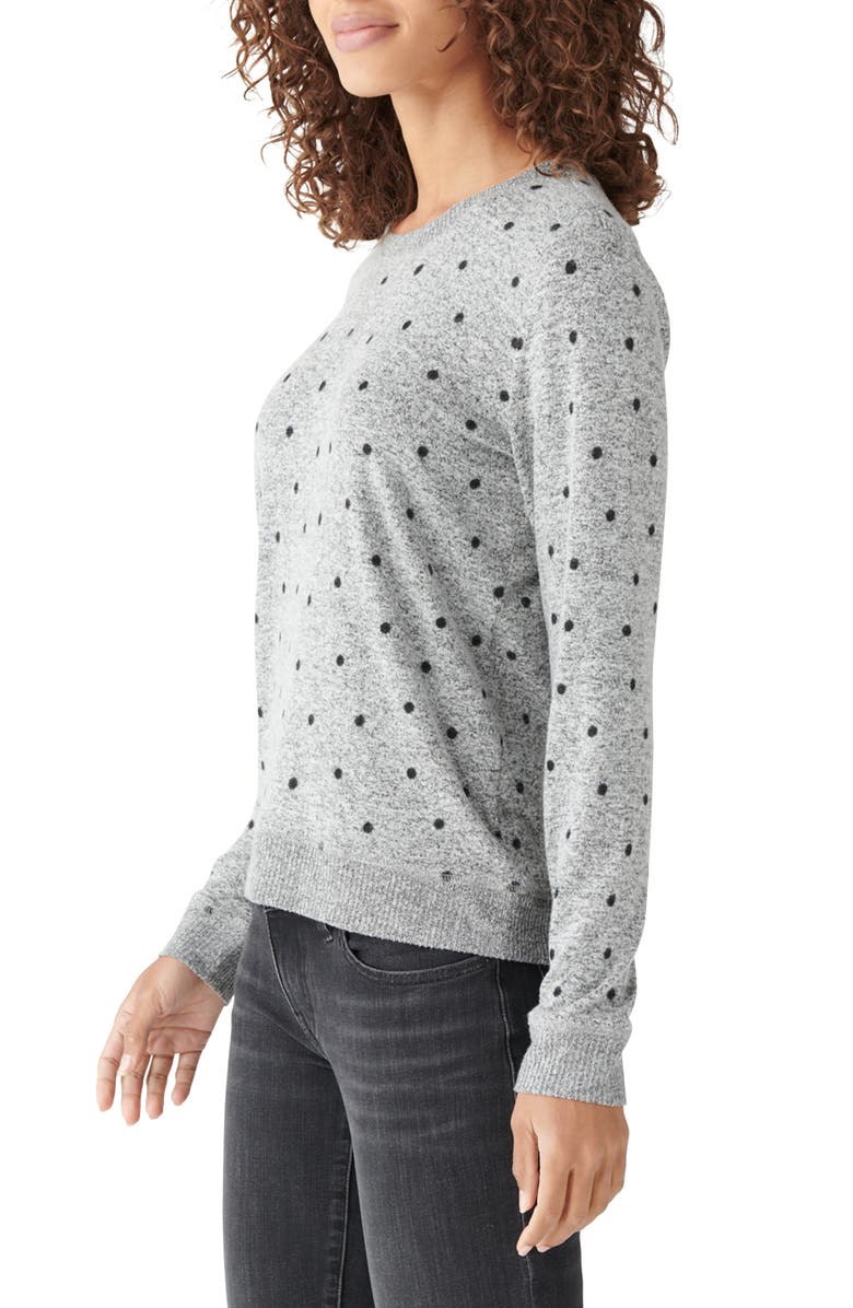 Lucky Brand Cloud Jersey Sweatshirt, Alternate, color,