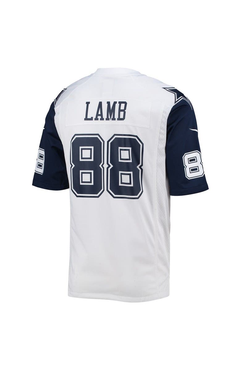 Nike Men's Nike CeeDee Lamb White Dallas Cowboys Alternate Game Jersey, Alternate, color, White