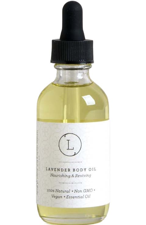 Lavender Body Oil, Natural Moisturizing Body Oil
