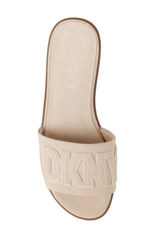 Dkny Willow Slide Sandal In Hemp