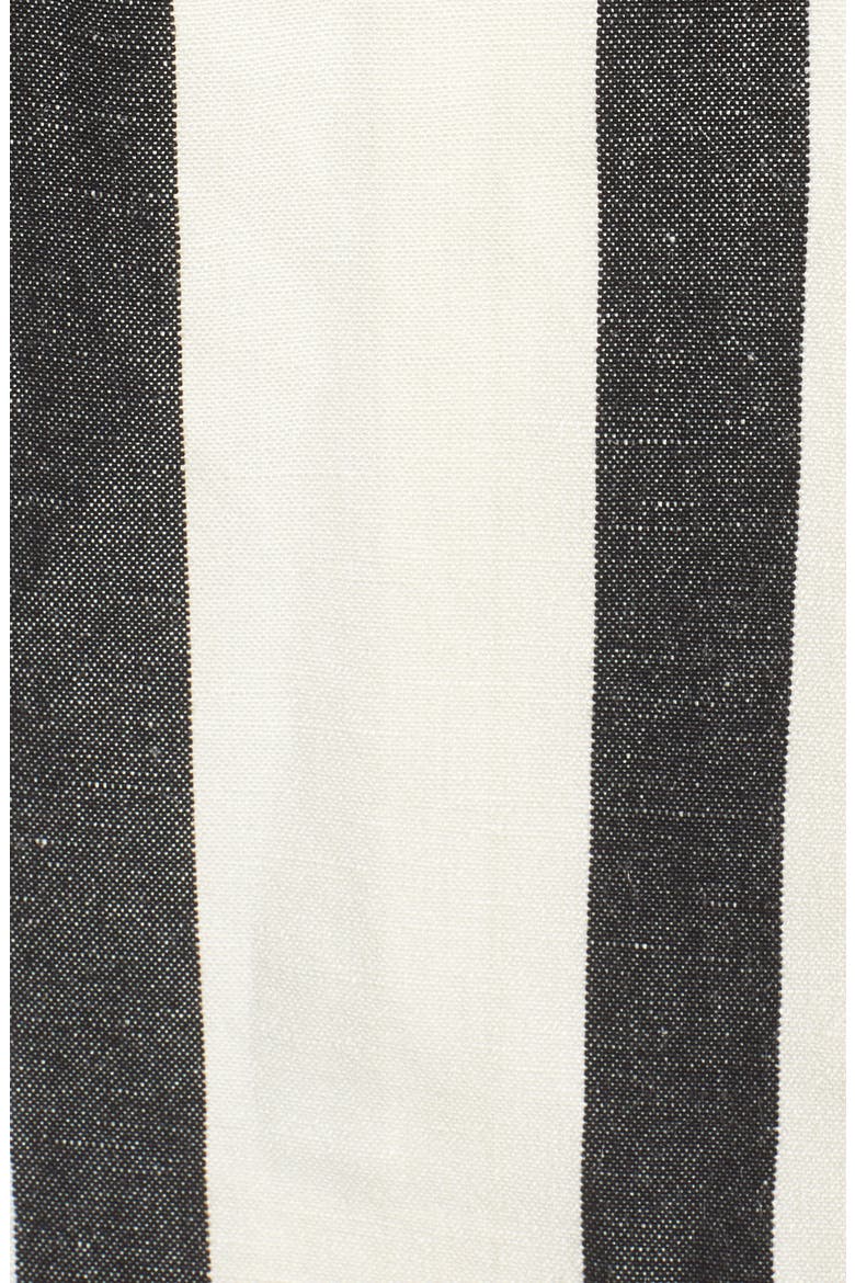 Stripe Blazer, Alternate, color, BLACK- IVORY BOLD STRIPE