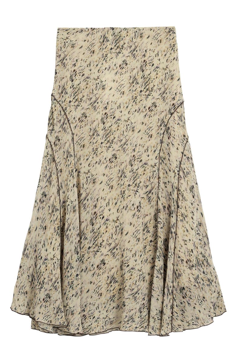 Desigual Abstract Print Midi Skirt, Alternate, color, 