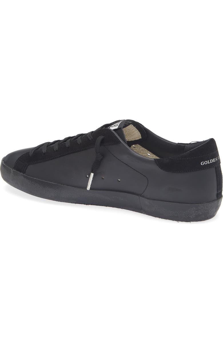 Golden Goose Super-Star Sneaker, Alternate, color, Black