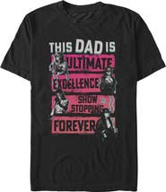 WWE Men's WWE This Dad Is Forever  Graphic T-Shirt