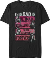 WWE Men's WWE This Dad Is Forever Graphic T-Shirt