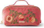 Elizabeth Scarlett Summer Peach Open Flat Makeup Bag