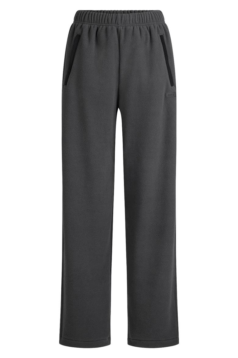 Outdoor Fleece Straight Leg Pants, Alternate, color, ASH
