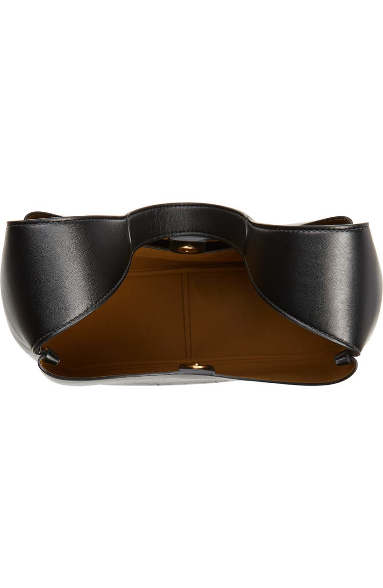 Stella McCartney Perforated Logo Faux Leather Hobo Bag, Alternate, color,