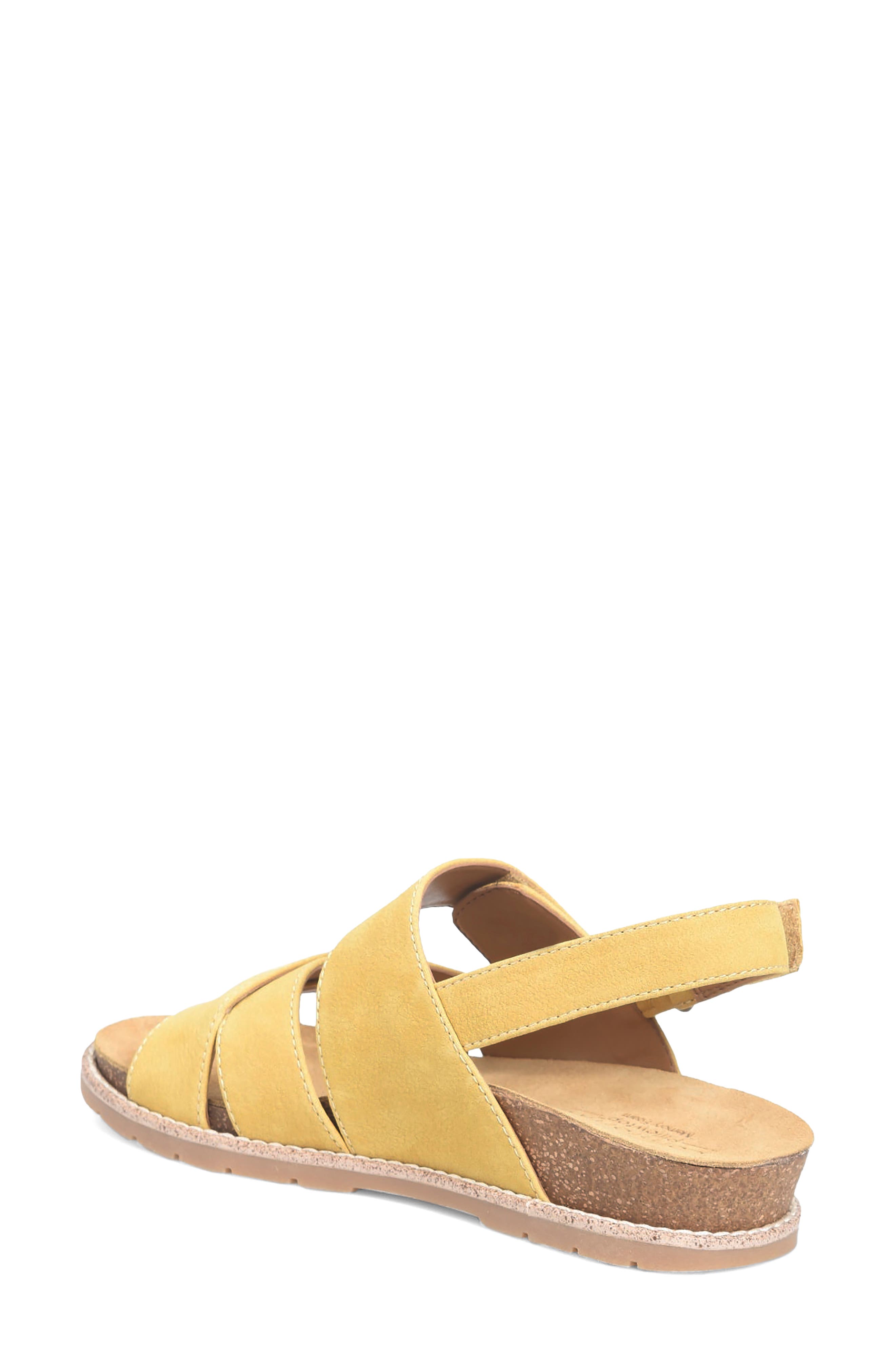 Genata Strappy Slingback Sandal, Alternate, color, YELLOW
