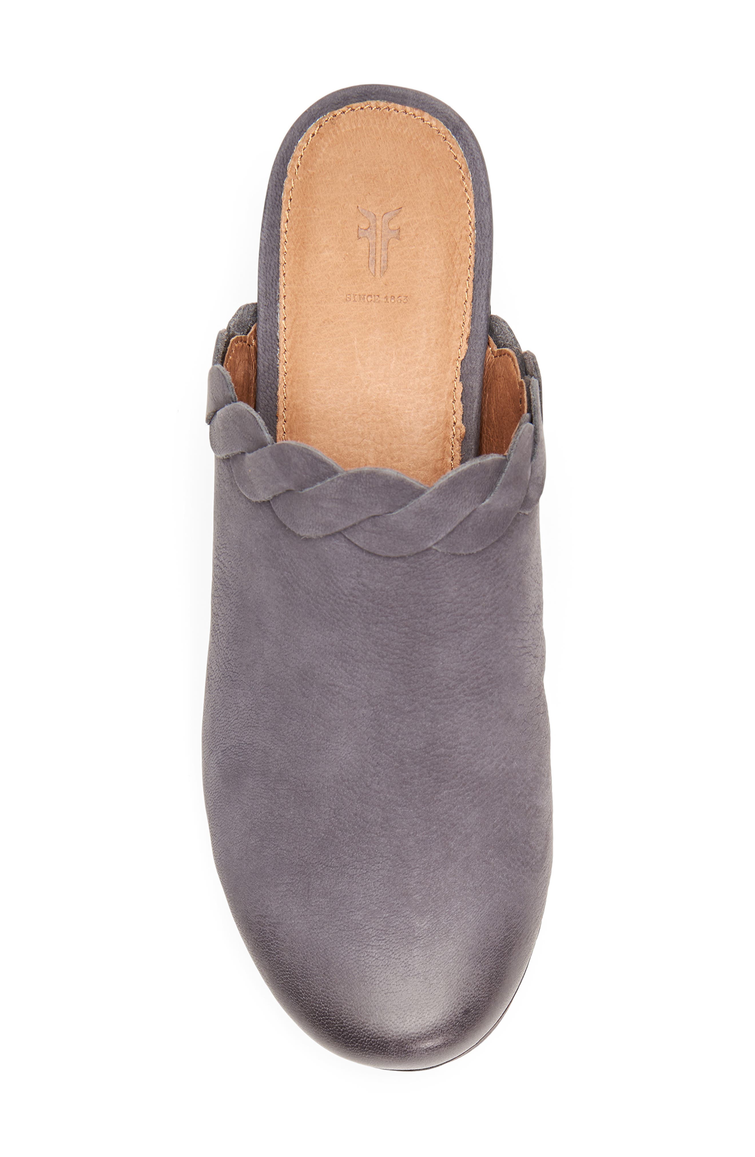 Mille Clog, Alternate, color, JEANS SUEDE