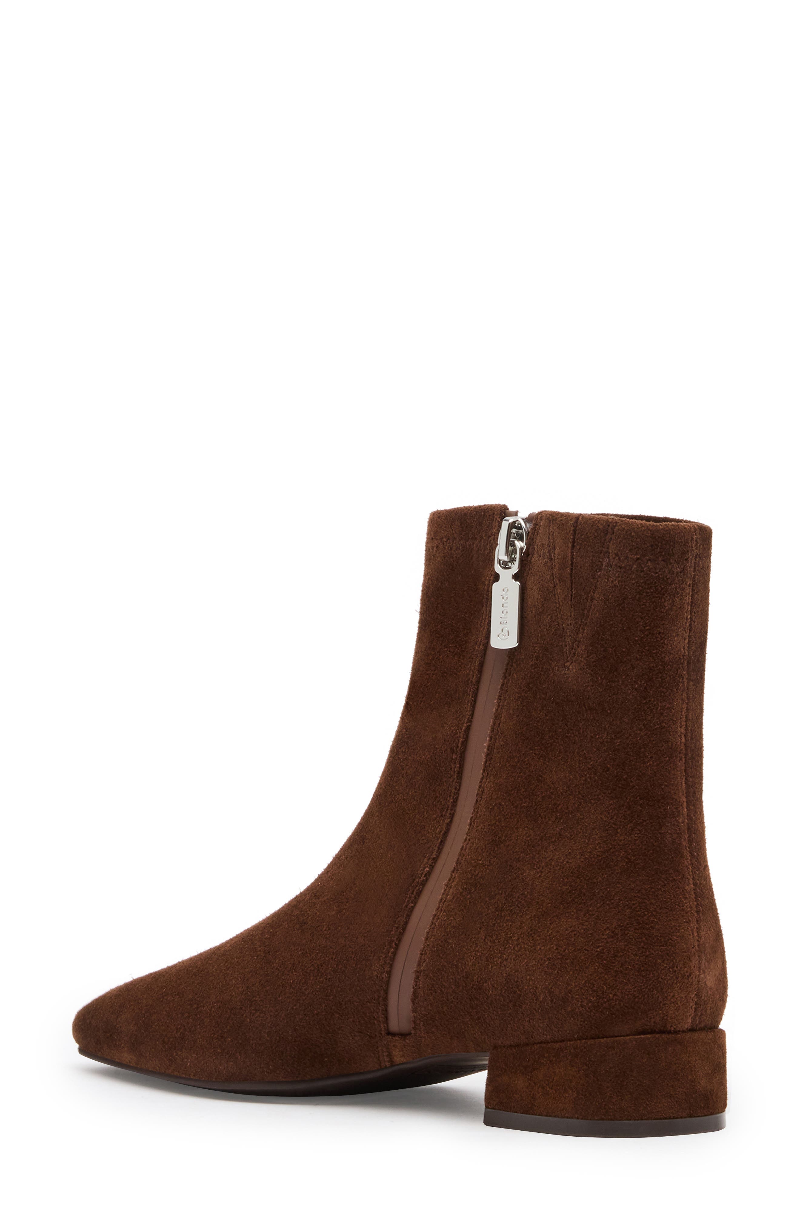 Ramon Leather Bootie, Alternate, color, CHOC SUEDE